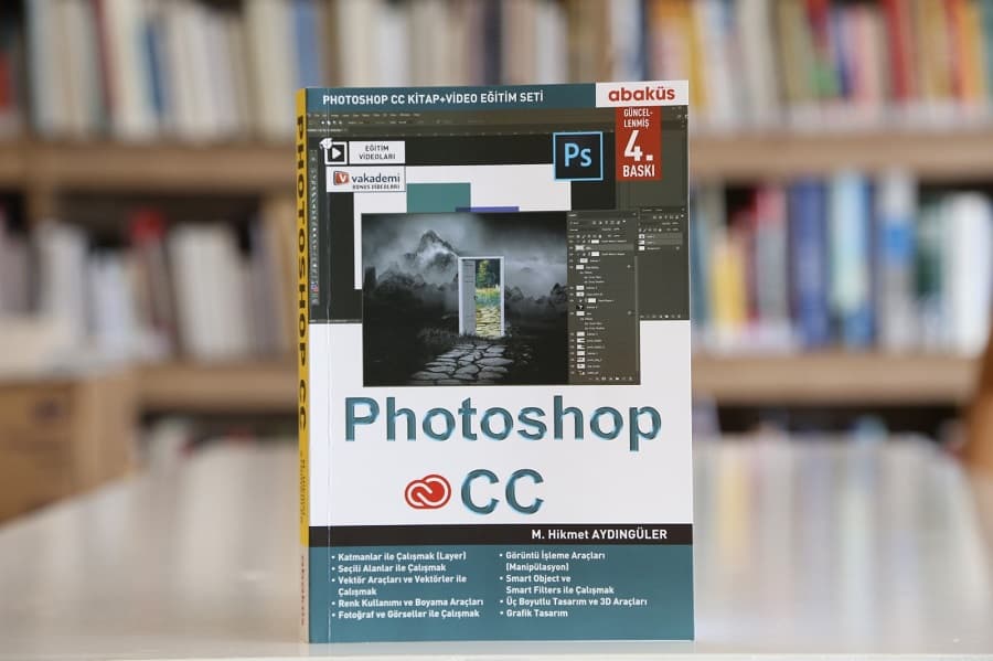Öğr. Gör. M. Hikmet Aydıngüler'in “Photoshop CC’’ isimli kitabının 4. baskısı yayınlandı! İstanbul Topkapı Üniversitesi