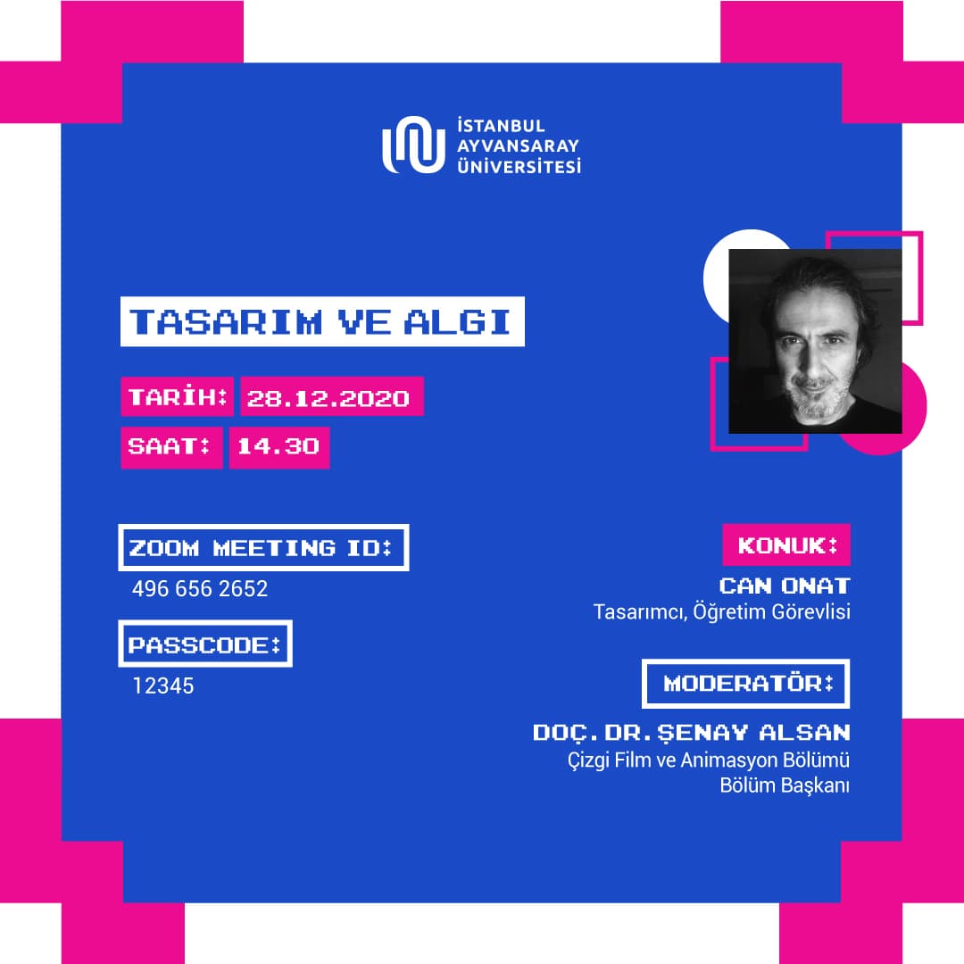 Tasarım ve Algı Semineri Hk. İstanbul Topkapı Üniversitesi