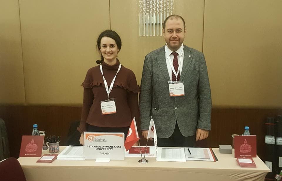 İstanbul Ayvansaray Üniversitesi Bakü Uluslararası Eğitim Fuarında! İstanbul Topkapı Üniversitesi