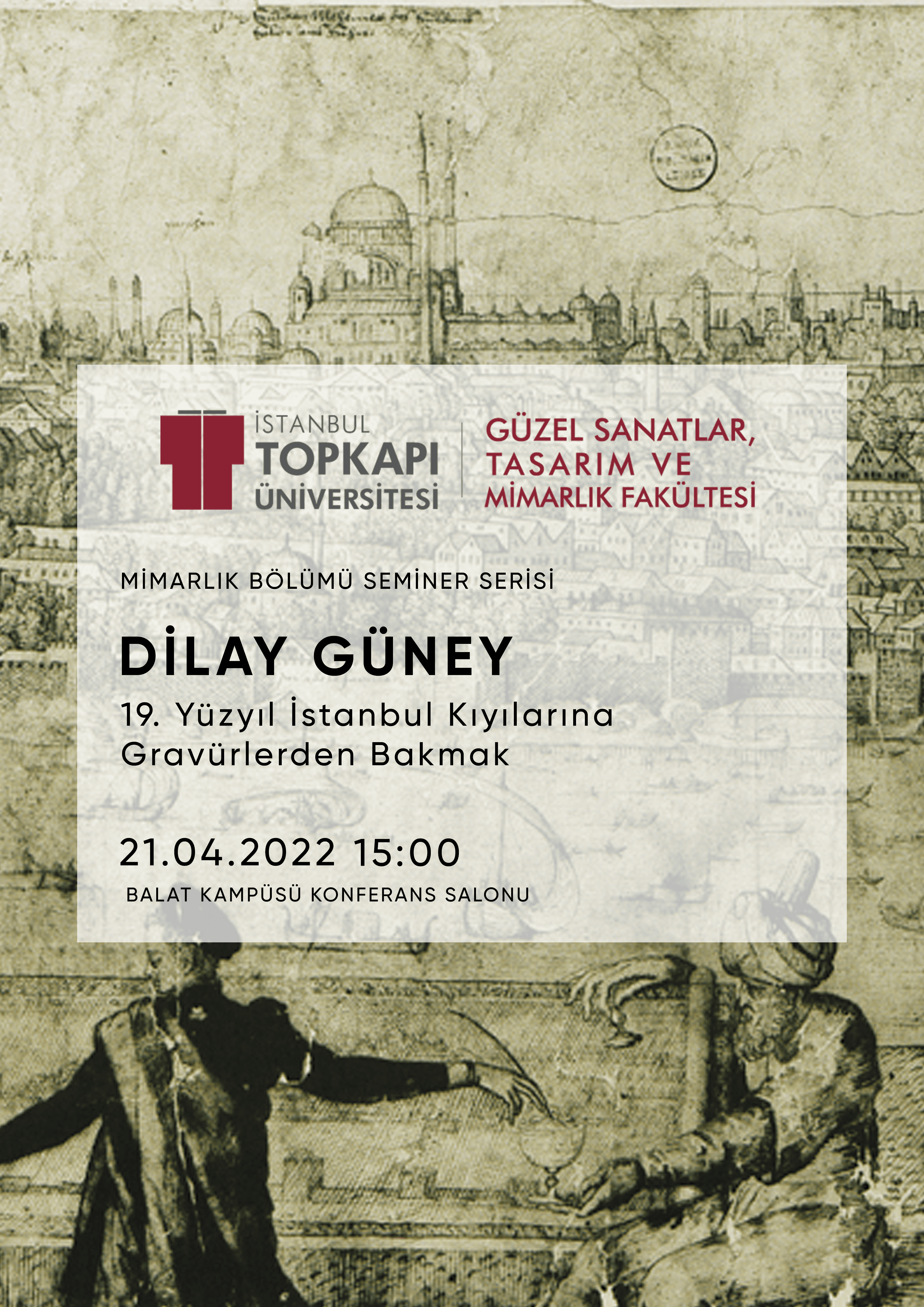 19. Yüzyıl İstanbul Kıyılarına Gravürlerden Bakmak İstanbul Topkapı Üniversitesi