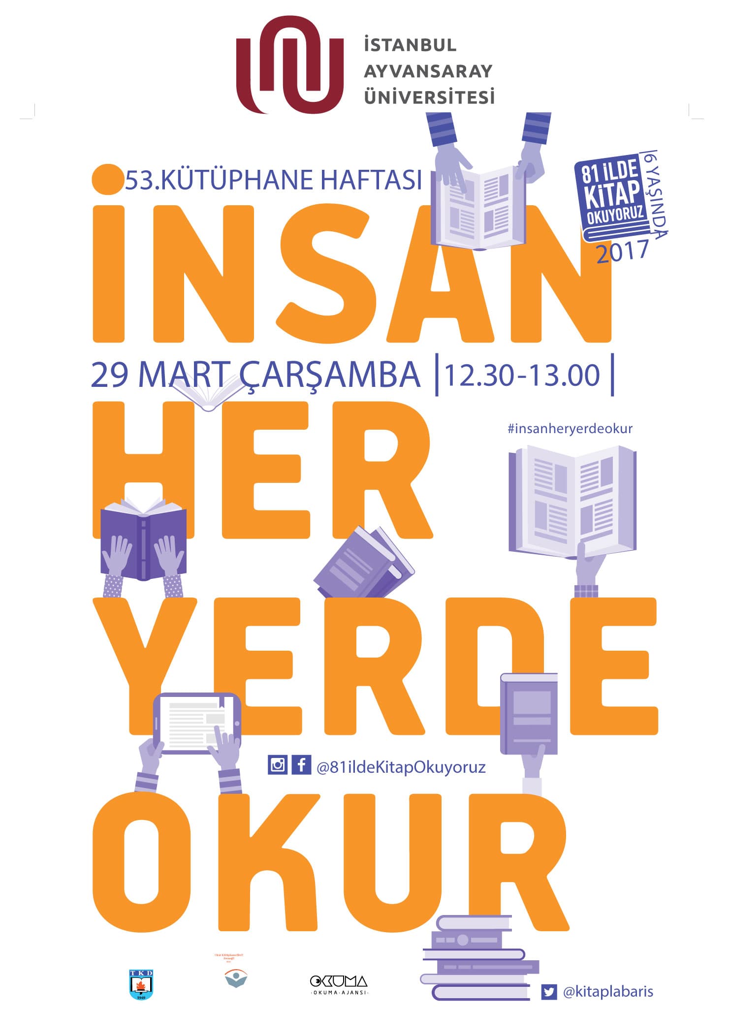 81 İlde Kitap Okuyoruz İstanbul Topkapı Üniversitesi