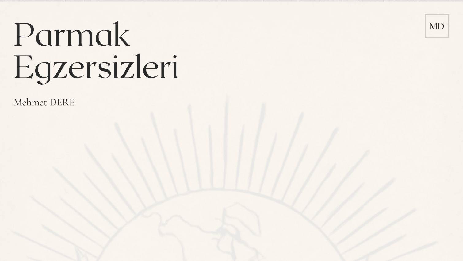 Parmak Egzersizleri İstanbul Topkapı Üniversitesi