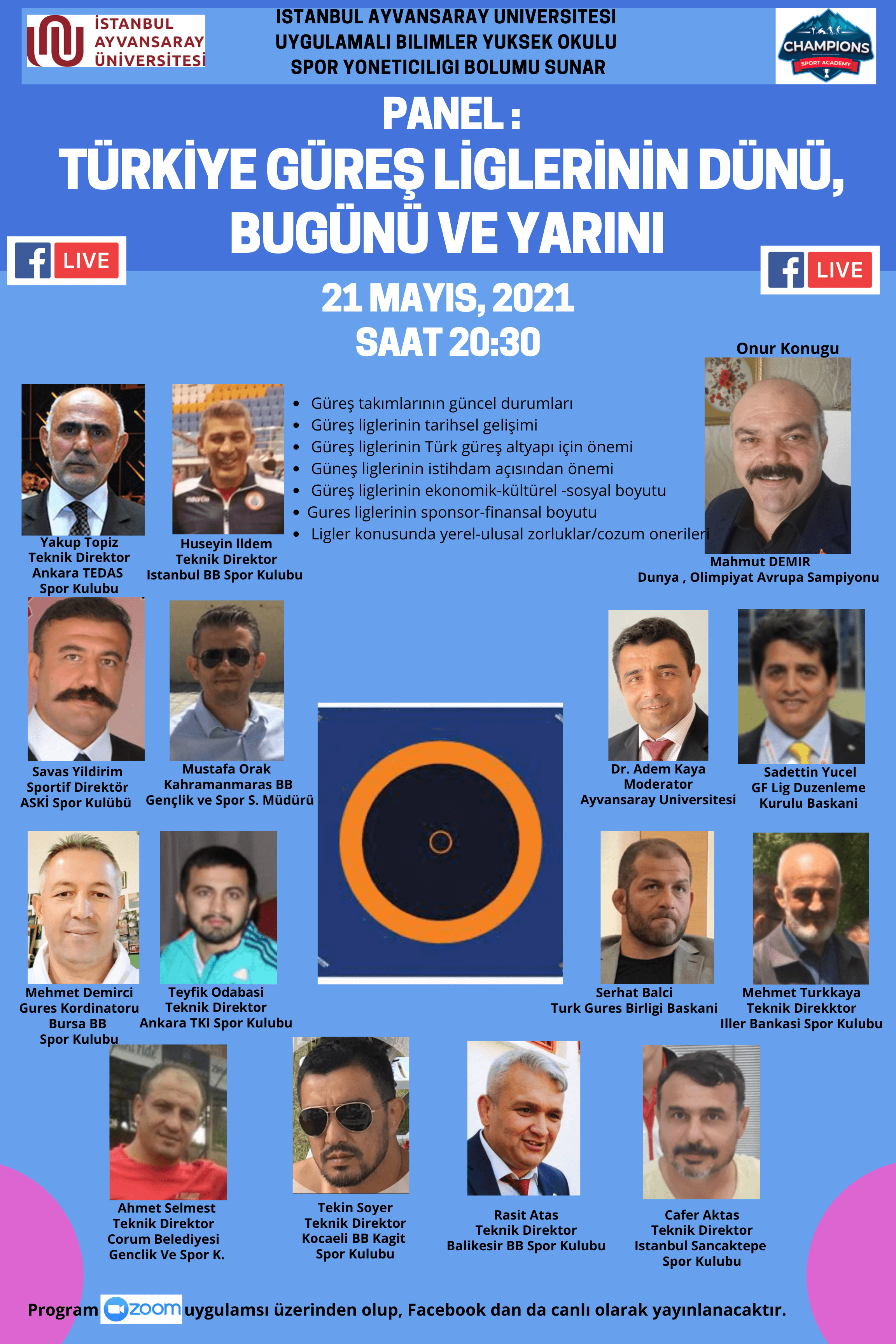 Türkiye Güreş Liglerinin Dünü, Bugünü ve Yarını İstanbul Topkapı Üniversitesi