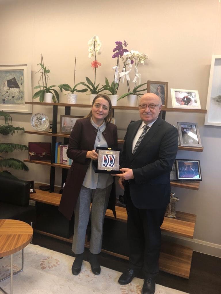 Rektörümüz Prof. Dr. Emin Arat Cumhurbaşkanlığı Külliyesinde İstanbul Topkapı Üniversitesi