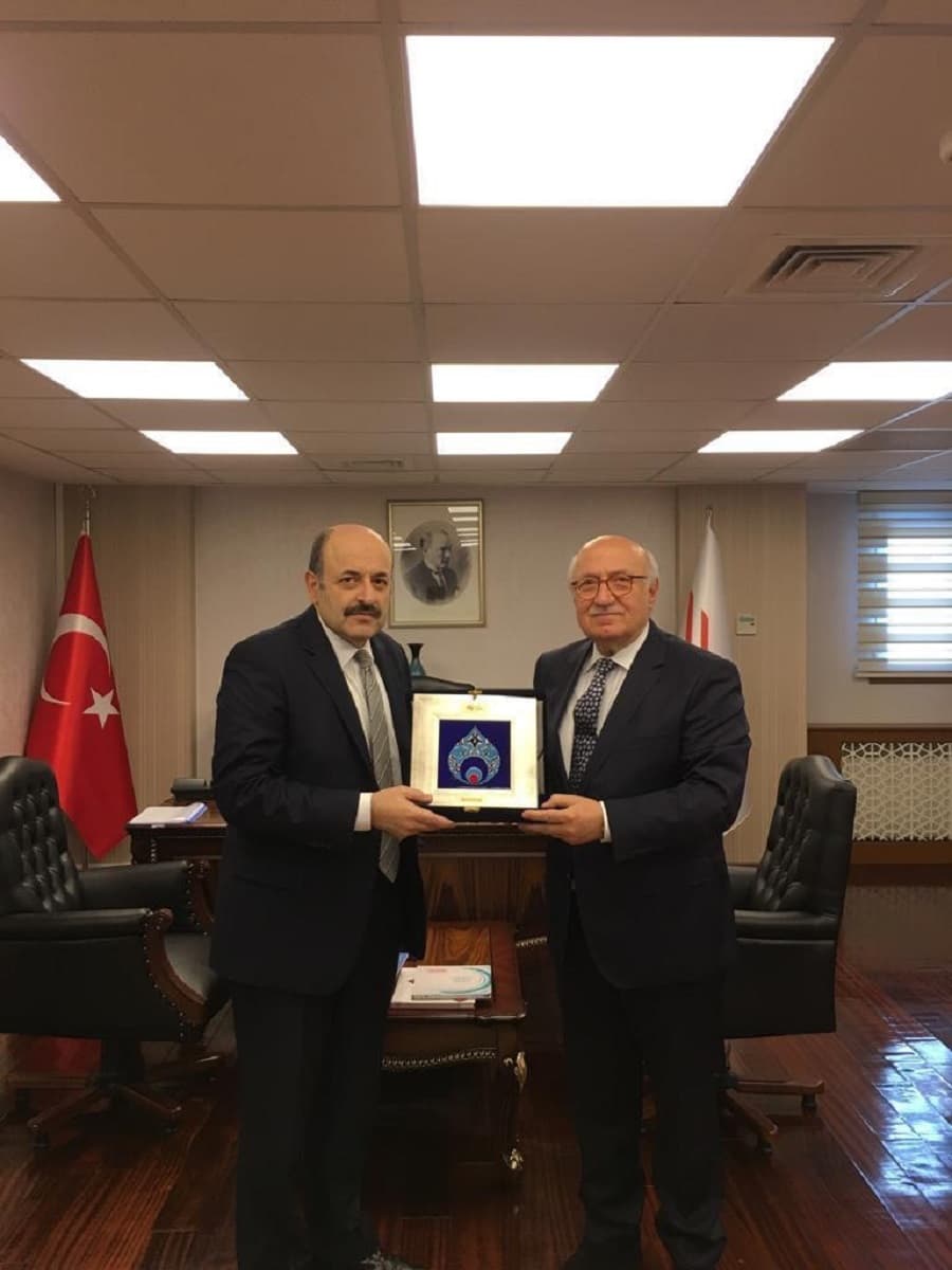Rektörümüz Prof. Dr. M. Emin Arat Yükseköğretim Kurulu'nda İstanbul Topkapı Üniversitesi