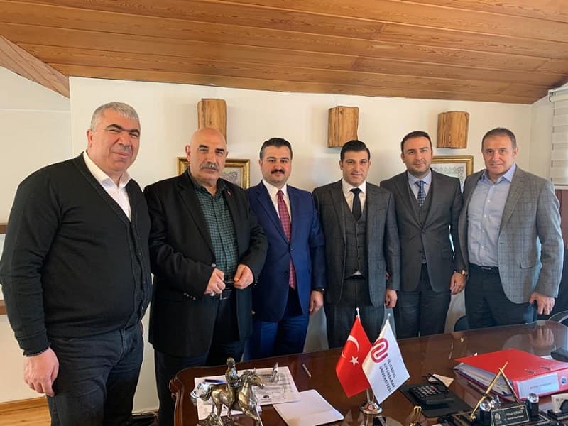 Ak Parti Şanlıurfa İl Başkanı Sayın Bahattin Yıldız Mütevelli Heyet Başkanımız Sayın Nihat Kırmızı'yı Ziyaret Etti İstanbul Topkapı Üniversitesi