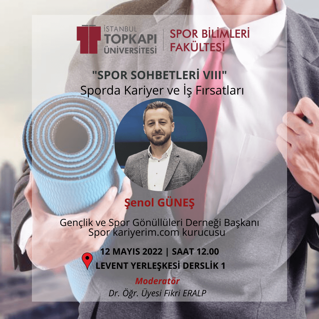 Sporda Kariyer ve İş Fırsatları İstanbul Topkapı Üniversitesi