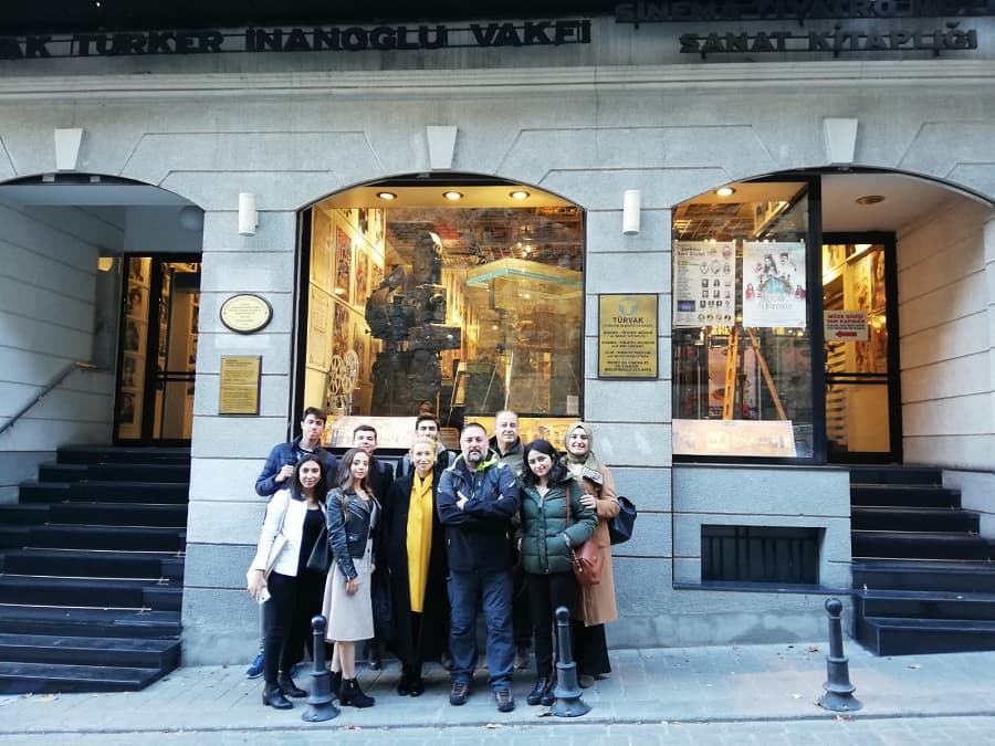Halkla İlişkiler ve Reklamcılık Öğrencileri TÜRVAK’ta! İstanbul Topkapı Üniversitesi
