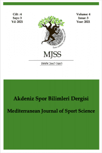 Arş. Gör. Aydıner Attila’nın Akdeniz Spor Bilimleri Dergisi’nde uluslararası makalesi yayımlandı. İstanbul Topkapı Üniversitesi